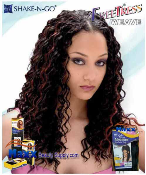 Freetress Premium Synthetic Hair Weave - Deep Twist 14"